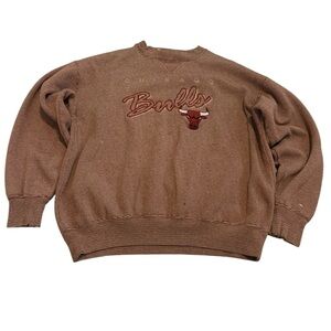 Vintage 90s Lee Sport Chicago Bulls NBA Crewneck Sweatshirt M
